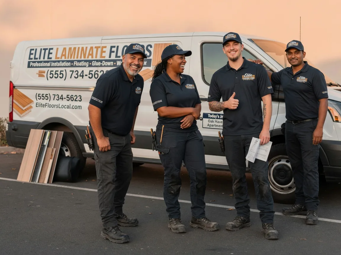 Laminate flooring installation company in Lizella, GA